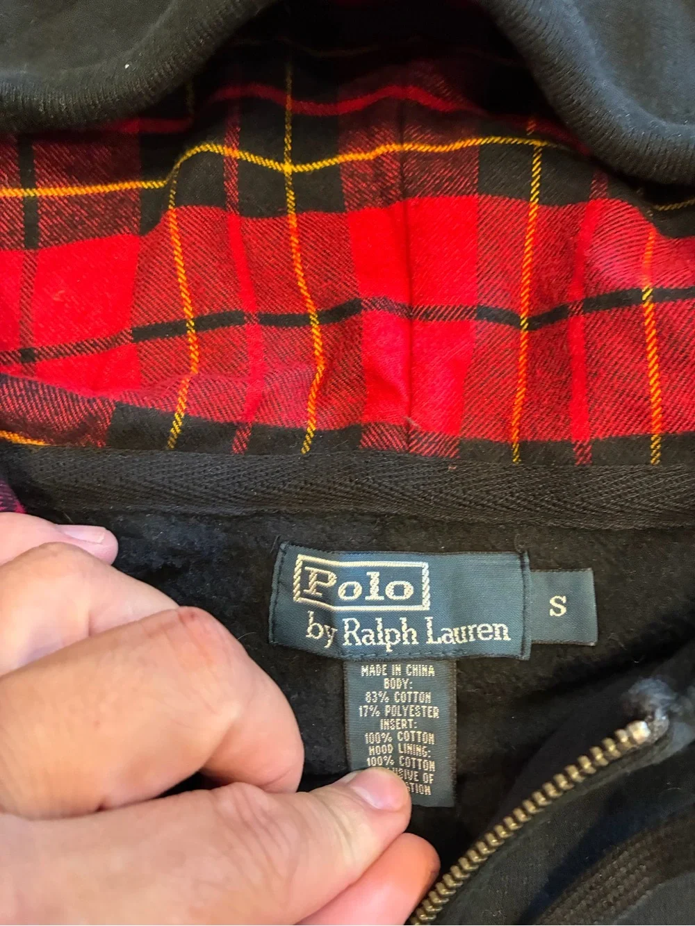 Polo Ralph Lauren Vintage Big Pony Full-Zip Hoodie - Small